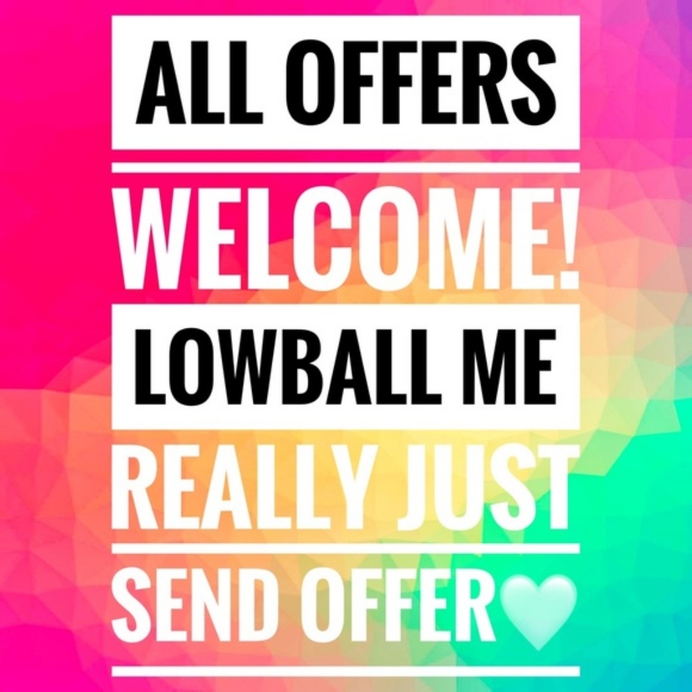 ALL OFFERS WELCOME